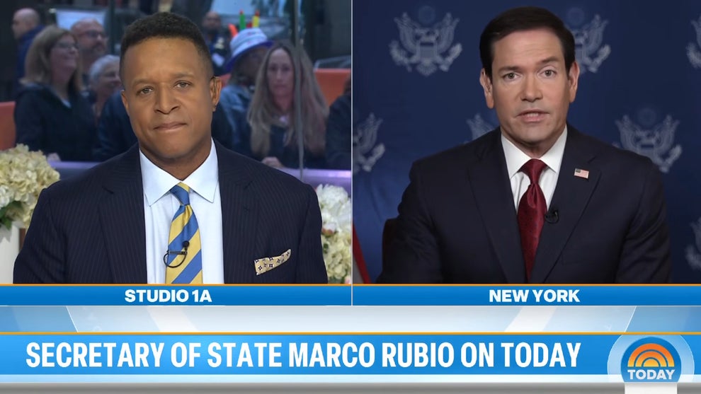 Marco Rubio appears as a guest on the Sept. 22, 2026 edition of the "Today" show (NBC)