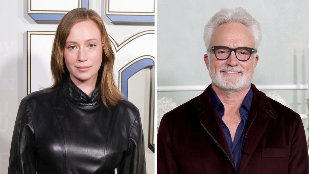 Hannah Einbinder (Credit: Kevin Winter/Getty Images) and Bradley Whitford (Credit: Kevin Winter/WireImage)