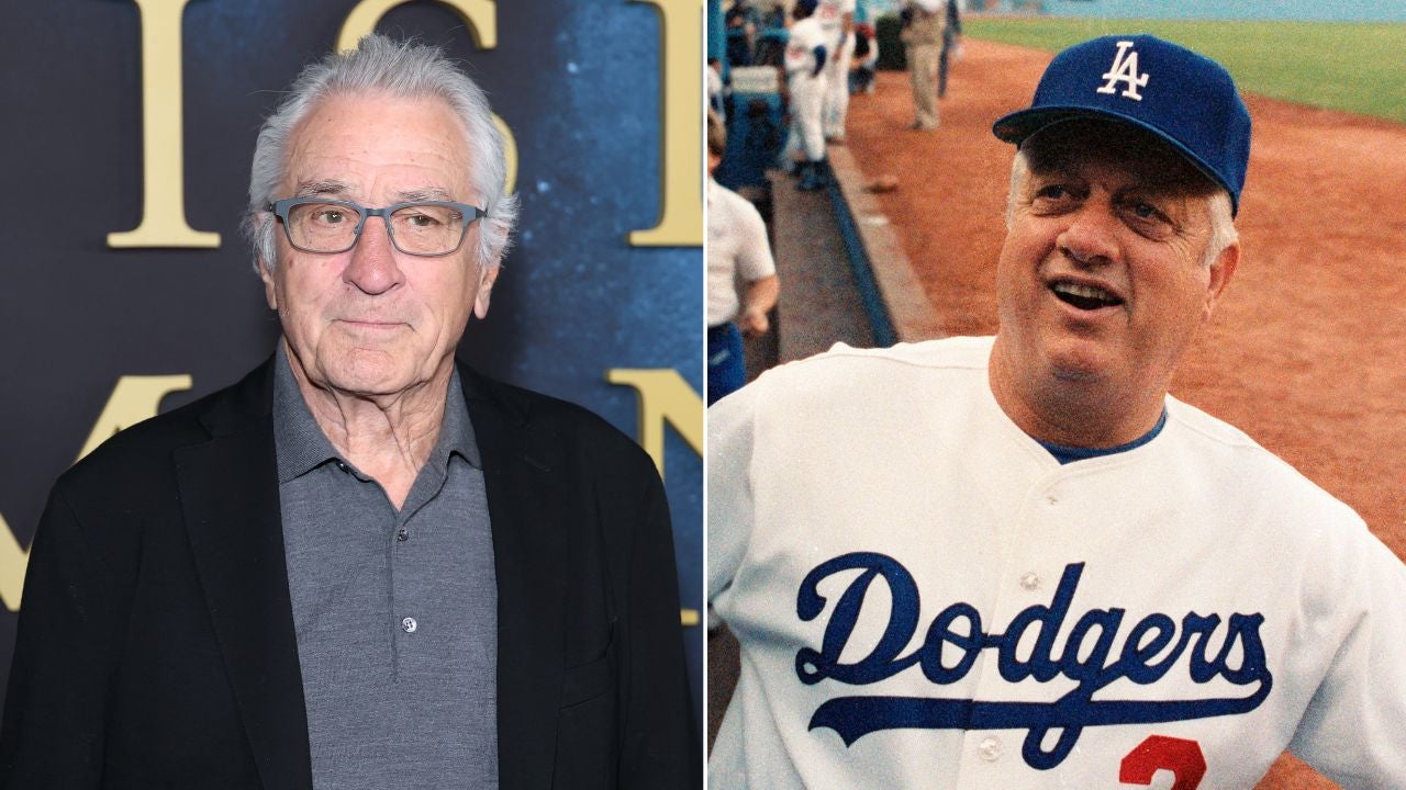 Robert De Niro (Credit: Michael Loccisano/Getty Images) Dodgers (Credit: Getty Images/Bob Riha, Jr.)