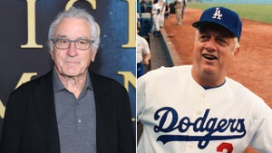 Robert De Niro (Credit: Michael Loccisano/Getty Images) Dodgers (Credit: Getty Images/Bob Riha, Jr.)