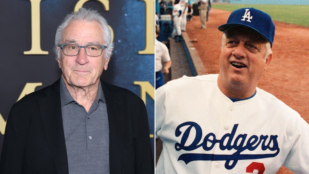 Robert De Niro (Credit: Michael Loccisano/Getty Images) Dodgers (Credit: Getty Images/Bob Riha, Jr.)