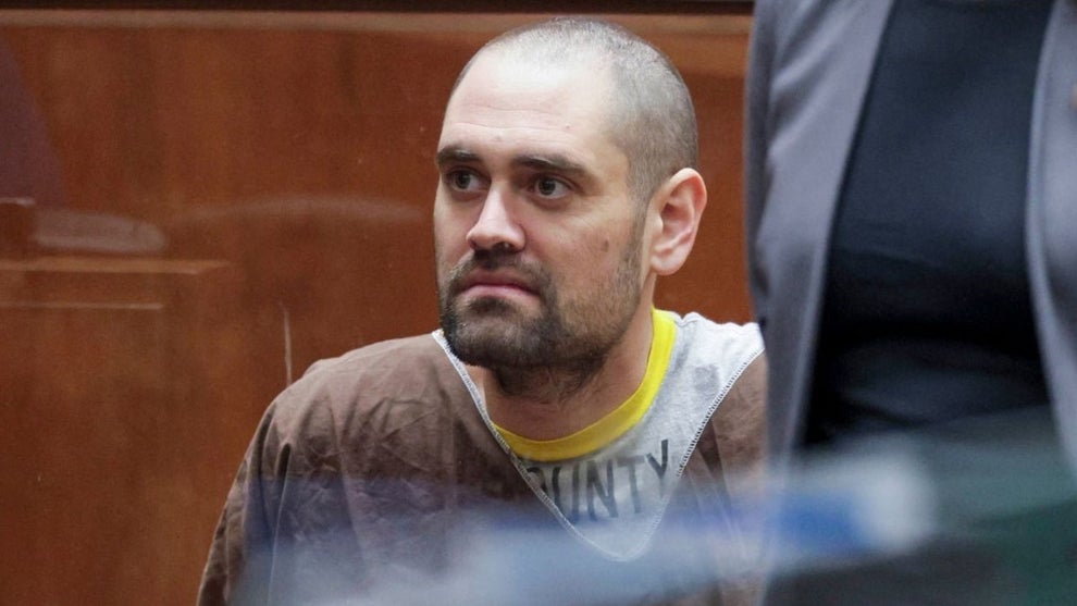 Nick Reiner appears during his arraignment in Los Angeles County Superior Court in Los Angeles, California, on February 23, 2026. The son of US movie director Rob Reiner pleaded not guilty to the fatal stabbing of both of his parents when he appeared in a Los Angeles court on Monday. (Photo by CHRIS TORRES / POOL / AFP via Getty Images)