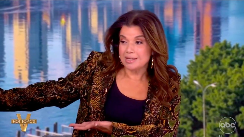 Ana Navarro on "The View" (Credit: ABC)