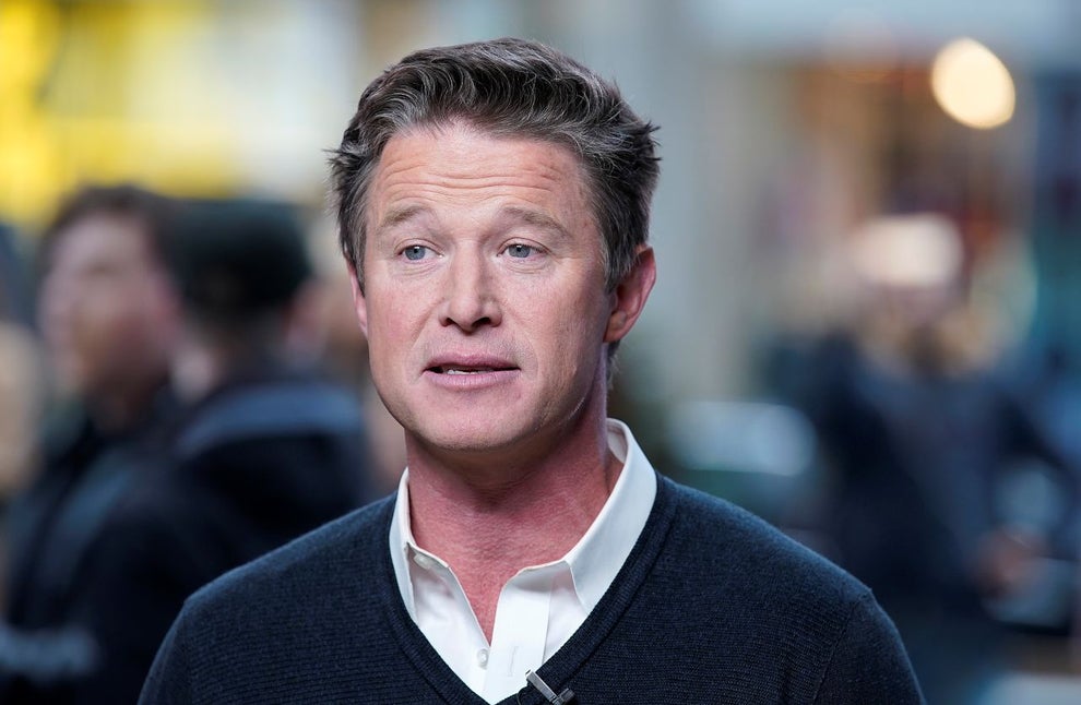 NEW YORK, NEW YORK - NOVEMBER 18: Billy Bush visits "Extra" at The Levi's Store Times Square on November 18, 2019 in New York City. (Photo by John Lamparski/Getty Images)
