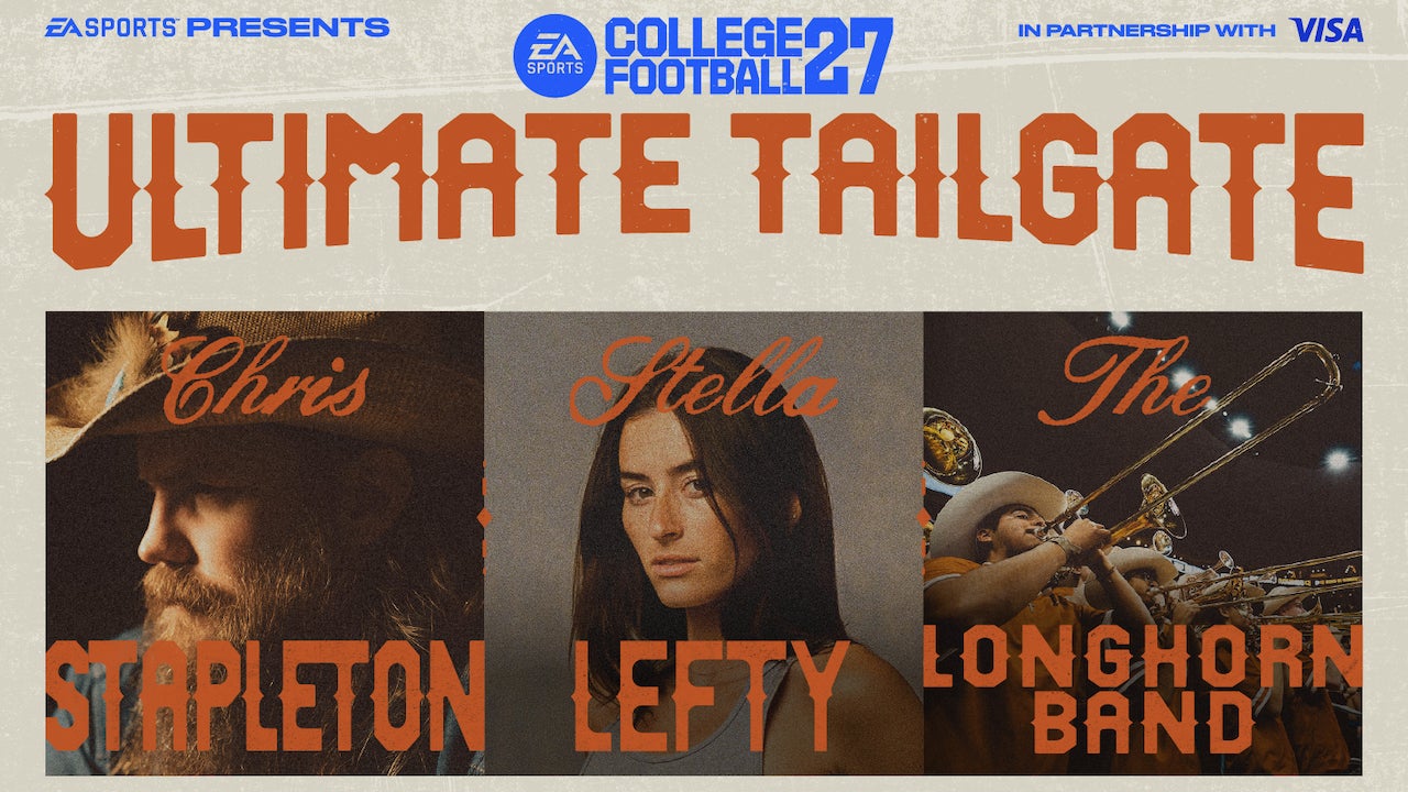 EA Sports Plays the Gen Z Game With Chris Stapleton and Stella Lefty College Football Tailgate