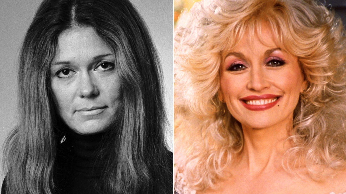 Gloria Steinem and Dolly Parton