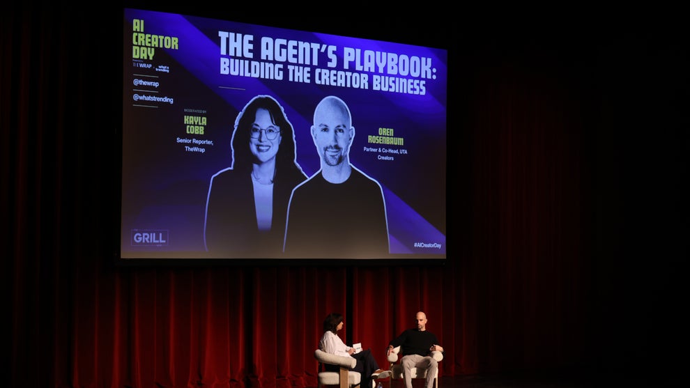 Kayla Cobb interviews UTA's Oren Rosenbaum at AI Creator Day