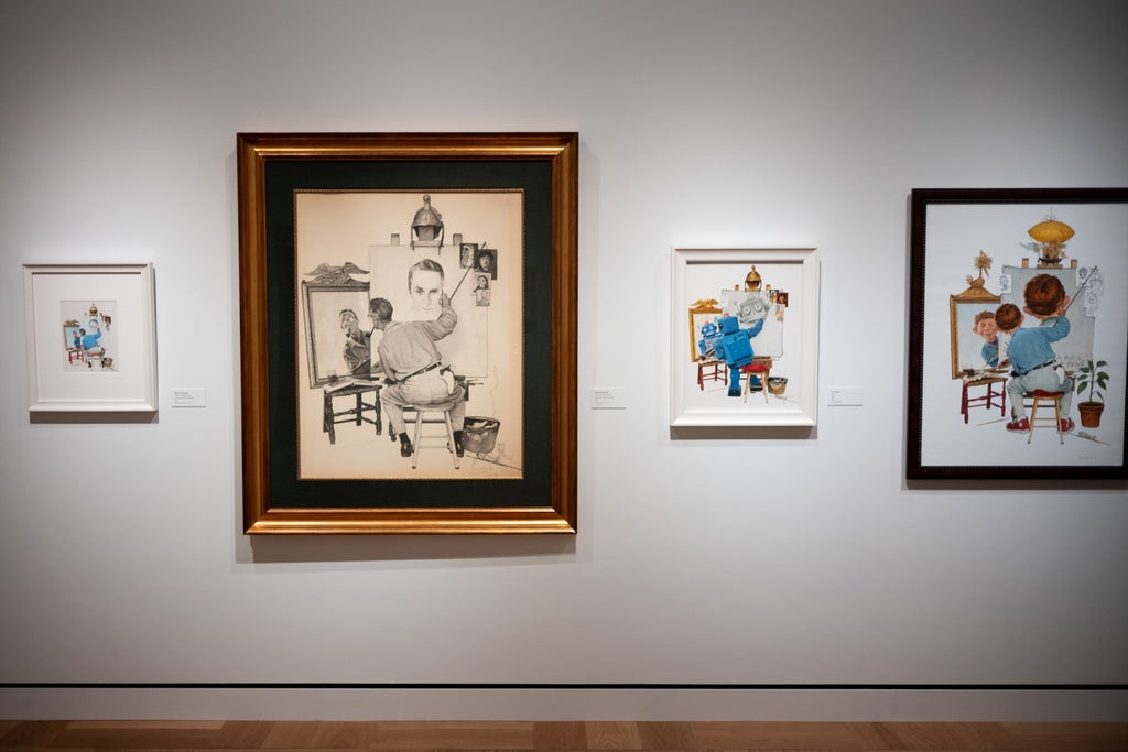 Norman Rockwell exhibit at the Lucas Museum of Narrative Art