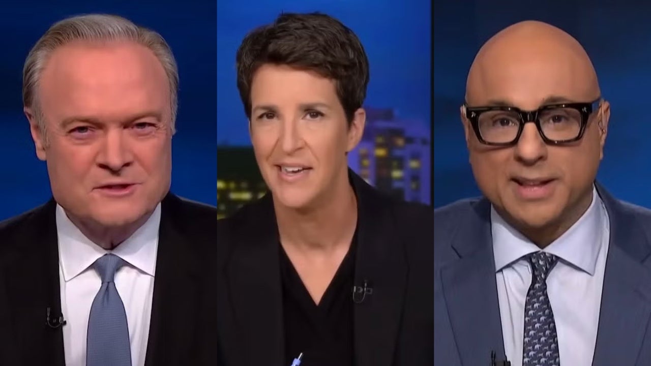 Lawrence O'Donnell, Rachel Maddow, Ali Velshi Lawrence O'Donnell, Rachel Maddow, Ali Velshi (YouTube/MS NOW 2025)