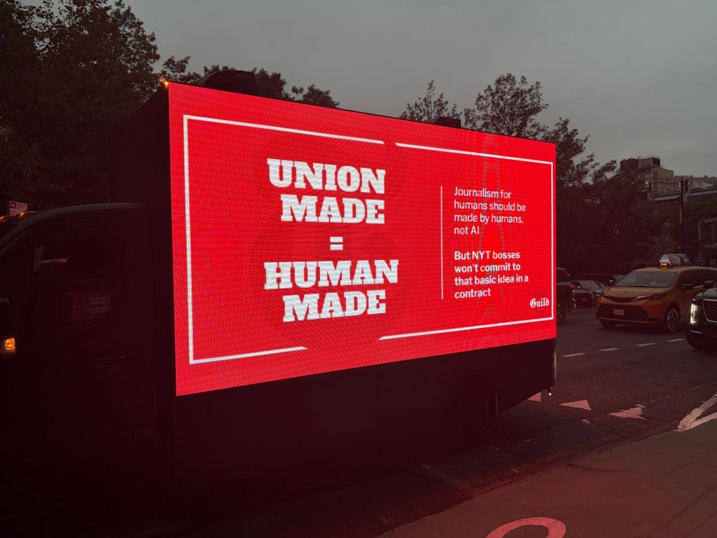 New York Times Staffers Protest 175th Anniversary Gala Over AI, Health Care Contract Disputes