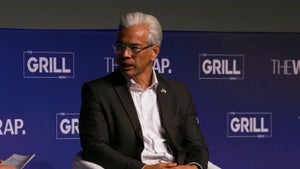 Rob Bonta speaks to TheWrap's founder and editor-in-chief Sharon Waxman at the 2026 Grill conference