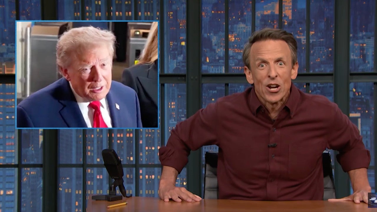 Seth Meyers Scoffs at Trump's 'Dramatic' Reaction to Kaitlan Collins at UN: 'Sounds Like He's Complaining About an Ex'