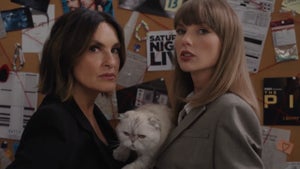 Taylor Swift and Mariska Hargitay filmed their pre-taped Emmys sketch in August