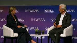 Rob Bonta speaks with TheWrap founder and editor-in-chief Sharon Waxman at TheGrill conference in 2026