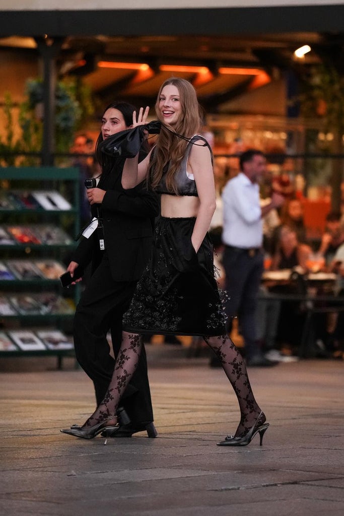 Hunter Schafer arrives at Vogue World: Milano. Source: Getty