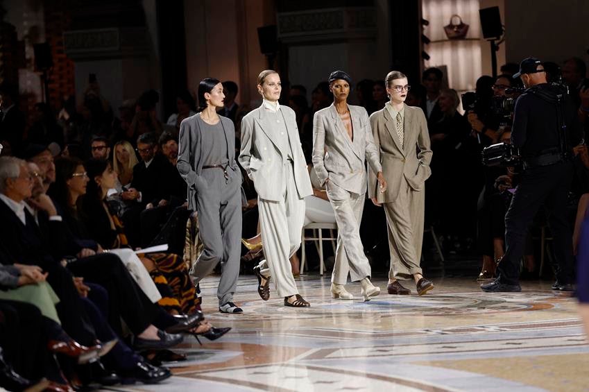 Models walk the runway at Vogue World: Milano. Source: Getty