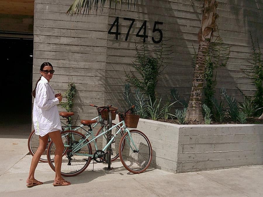 Natalie Martin in front of Rincon Rooms. Source: Natalie Martin