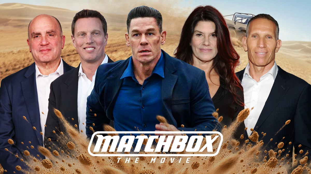 Matchbox The Movie Don Granger David Ellison John Cena Robbie Brenner Ynon Kreiz