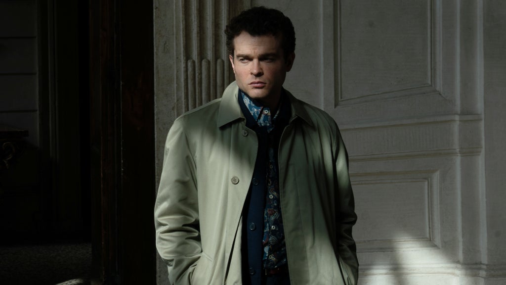 Alden Ehrenreich in “A Talent for Murder” (Bleecker Street)