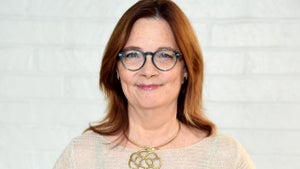 Ann Hornaday partecipa al "Chi lo dice? Voci sottorappresentate nella critica cinematografica" tavola rotonda alla Roosevelt Ballroom l'11 novembre 2018 a Los Angeles. (Credito: Michael Kovac/Getty Images)