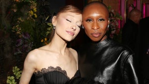 Ariana Grande and Cynthia Erivo (Credit: Bruce Glikas/Getty Images)