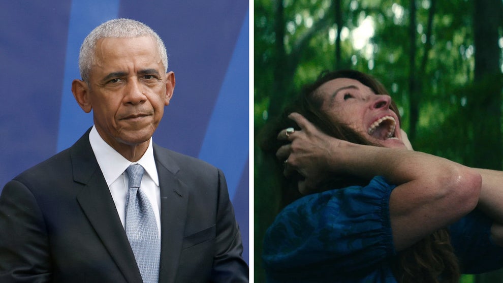 President Barack Obama's Higher Ground produced Julia Roberts' Netflix feature "Leave the World Behind." (Credit: Getty Images/Netflix)