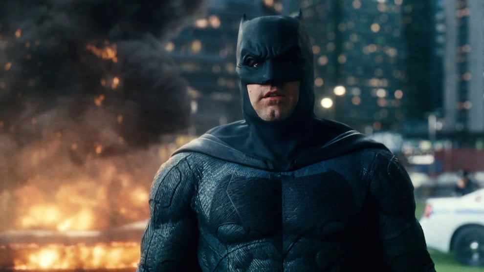 Ben Affleck as Batman in "Justice League," 2017 (Warner Bros. Pictures/Everett Collection)