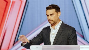 Ben Shapiro (Photo by Olivier Touron / AFP via Getty Images)