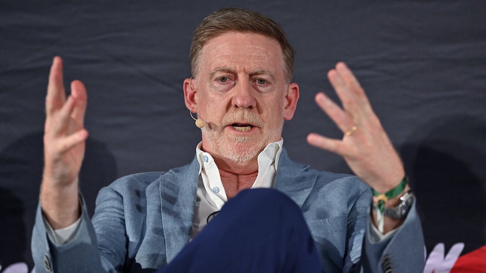 Bill Owens speaks at Collision 2022 at Enercare Centre in Toronto, Canada. (Credit: Piaras Ó Mídheach/Sportsfile for Collision via Getty Images)