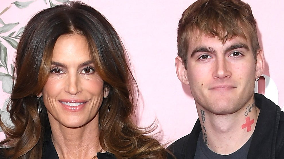Cindy Crawford and Presley Gerber arrive at the World Premiere of Apple TV's "Palm Royale" at Samuel Goldwyn Theater on March 14, 2024 in Beverly Hills. (Credit: Steve Granitz/FilmMagic)