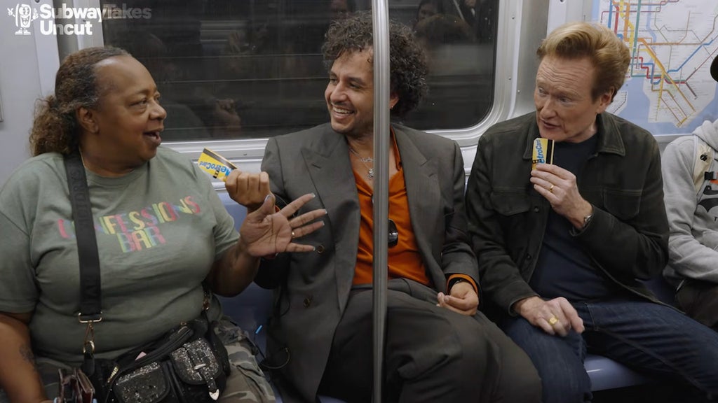 Conan Turns Subway akes Interruption Into a 2-Minute Riff Session With ...