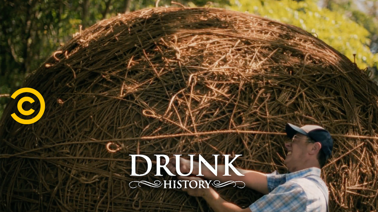 Patton Oswalt Slurs Through Drunk History Recap of Ball of Twine Battle
