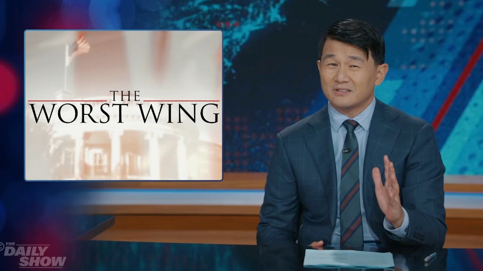 Ronny Chieng hosts the Oct. 21, 2026 edition of "The Daily Show" (Comedy Central)