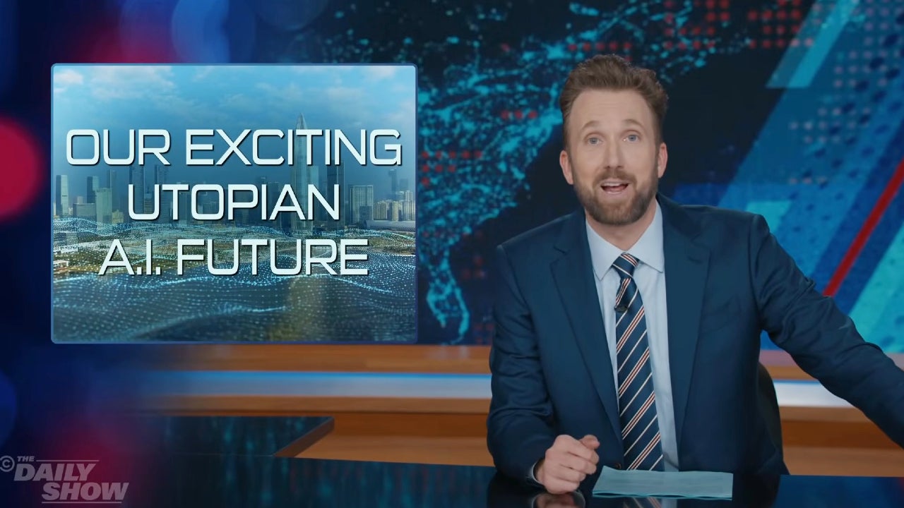 Jordan Klepper hosts the Sept. 30, 2026 edition of "The Daily Show" (Comedy Central)