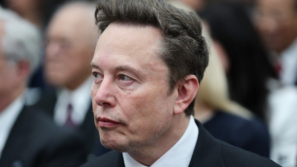 Tesla and SpaceX CEO Elon Musk attends the Golden Age of American Innovation Summit at the Institute of Peace on Oct. 8, 2026 in Washington, DC. (Credit: Win McNamee/Getty Images)