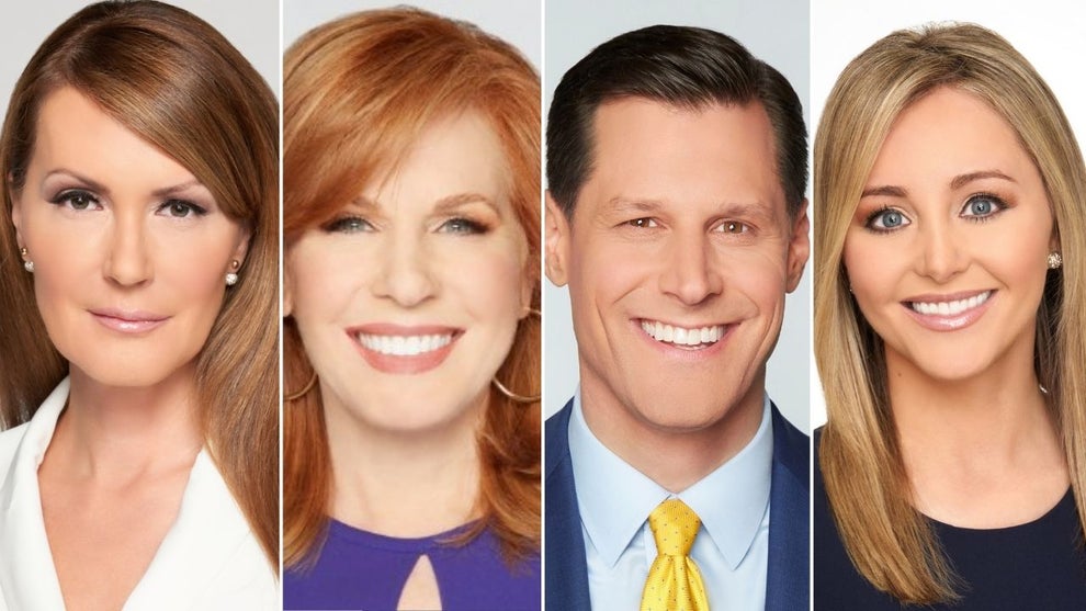 Left to right: Dagen McDowell, Liz Claman, Brian Brenberg & Taylor Riggs (Fox Business Network)