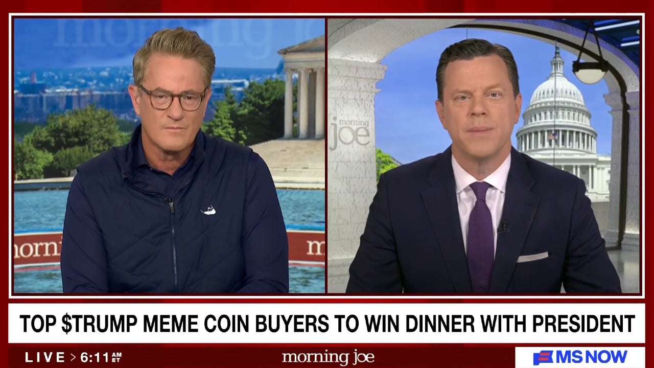 ‘Morning Joe’ Calls Out Trump’s Meme Coin Dinner Contest as Pure ‘Corruption’