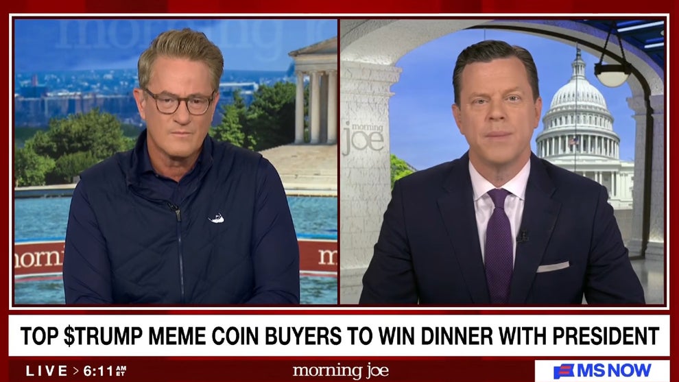 Joe Scarborough and Willie Geist co-host the Oct. 2, 2026 edition of "Morning Joe" (MS NOW)