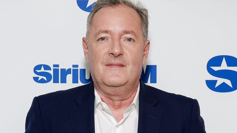 Piers Morgan visits SiriusXM Studios on October 28, 2024 in New York City. (Jason Mendez/Getty Images)