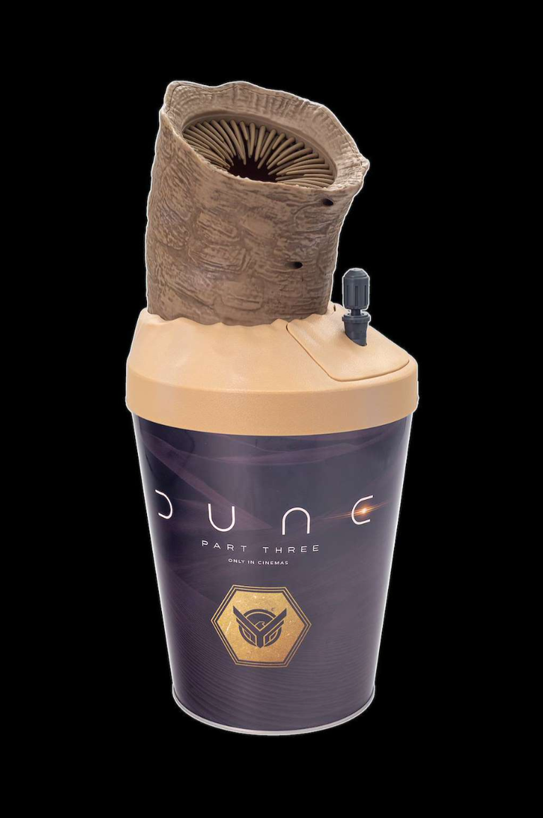 First Look: 'Dune 3' Popcorn Bucket Doubles the Fun