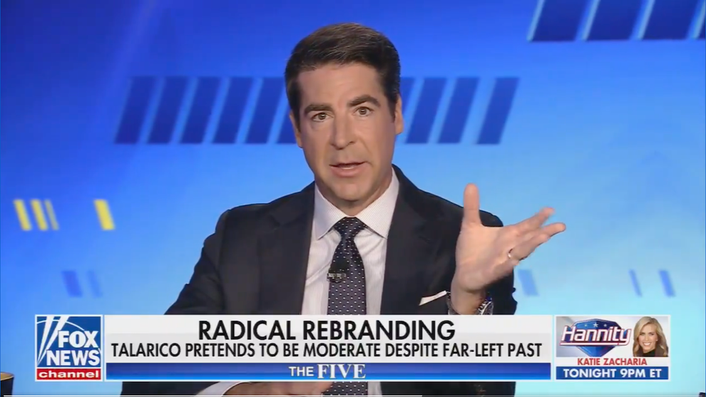 Jesse Watters co-hosts "The Five" on Oct. 15, 2026. (Credit: Fox News/X)