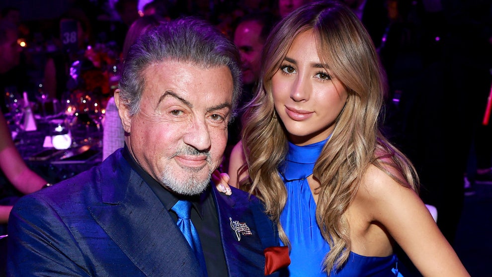 Sylvester Stallone and Scarlet Rose Stallone attend amfAR Las Vegas at Wynn Las Vegas on Nov. 22, 2024. (Credit: Matt Winkelmeyer/amfAR/Getty Images)
