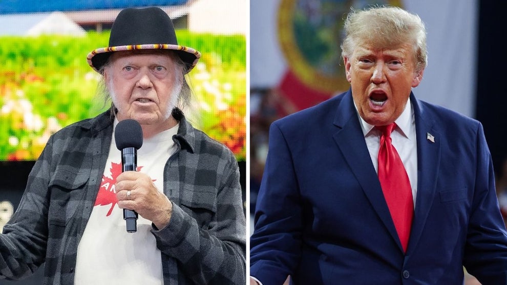 Neil Young, Donald Trump