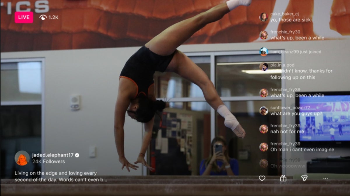 Instagram Live on TV