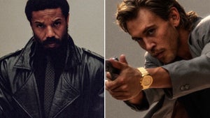 Michael B. Jordan and Austin Butler in "Miami Vice '85"