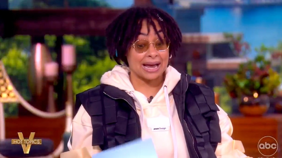 The View: Raven Symoné Side Eyes JD Vance for Insisting He's Not Gay