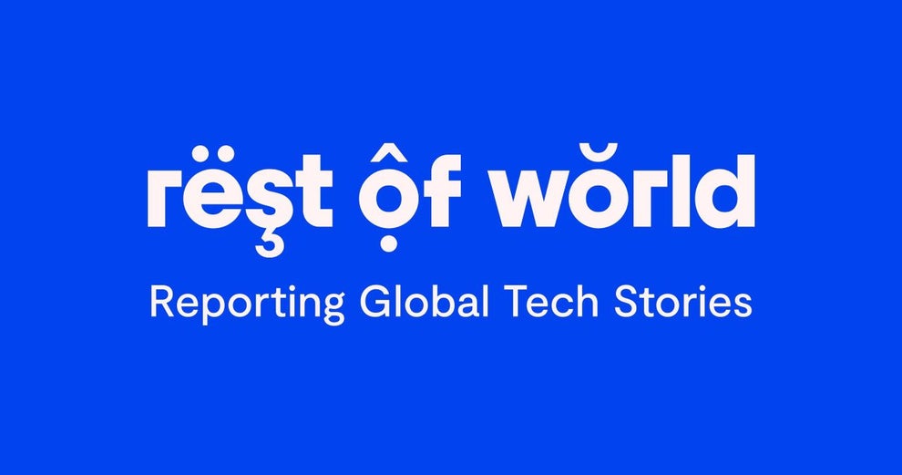 Rest of World, the nonprofit technology news publication founded in 2020 by Sophie Schmidt. (Rest of World)