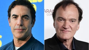 Sacha Baron Cohen and Quentin Tarantino