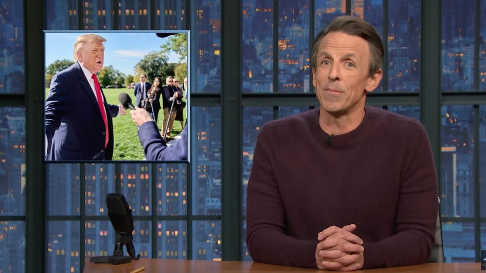 Seth Meyers Scoffs at Trump's Claim His Uncle Invented Radar