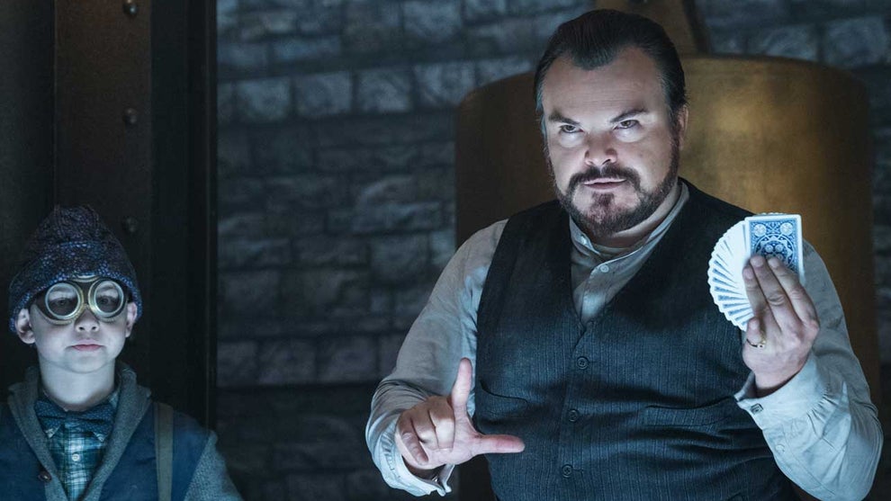 Jack Black in "The House With a Clock in Its Walls"